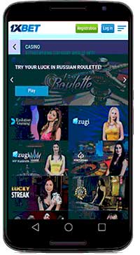 1XBET APP ANDROID